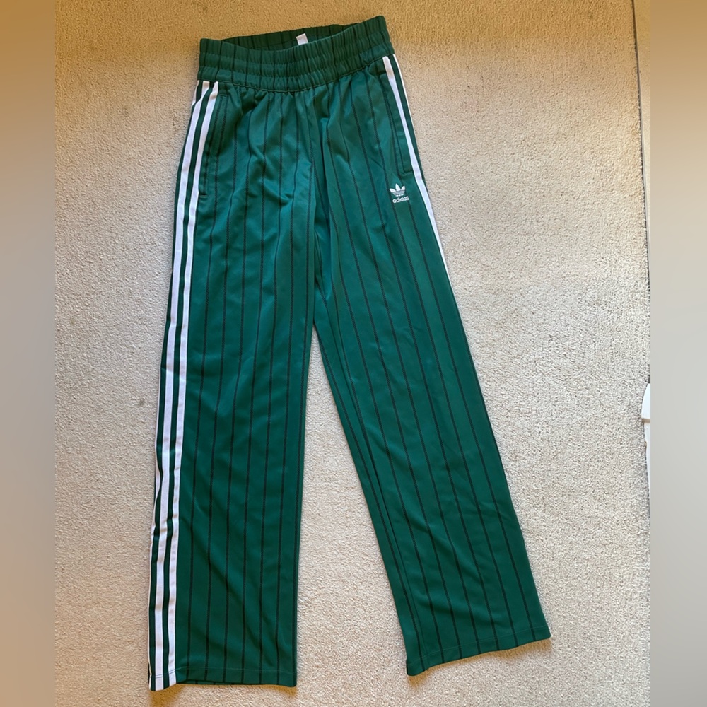 Adidas Women Vhtf Originals Track Pants Green M Limited Edition Rare